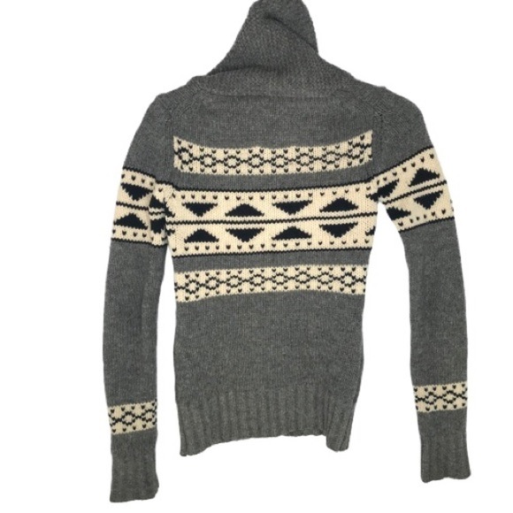 TNA Sea to Sky Pullover shawl collar Lambswool - Picture 3 of 8